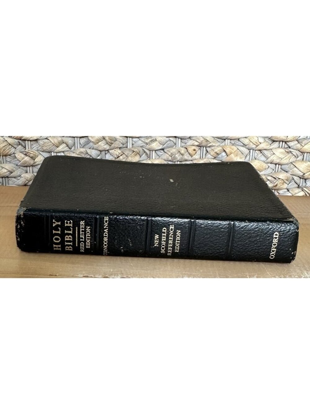 Vintage HOLY BIBLE Concordance SCOFIELD REFERENCE EDITION